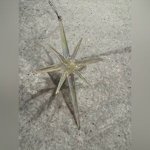Iridescent Star Ornament